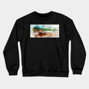 Boat On The Water Crewneck Sweatshirt